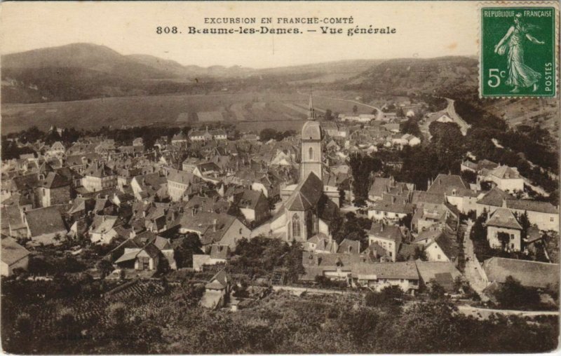 CPA BAUME-les-DAMES Vue Generale (1115672)