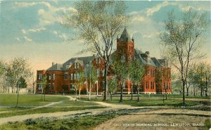 Boughton C-1910 Lewiston Idaho State Normal School #1801 Postcard 20-9712