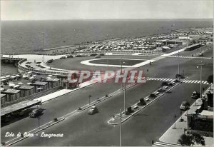 Postcard Modern Lido di Ostia Lungomare (Long Avenue of the Sea)