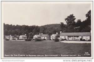 Kentucky Renfro Valley Cabins In Renfro Valley Settlement Real Photo