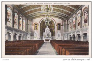 Interior of St. Edward's Church,  Palm Beach,  Florida,  00-10s