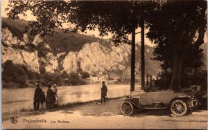 Belgium Profondeville Les Rochers Vintage Postcard C021