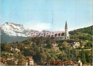 Modern Postcard Annecy Basilica of the Visitation and the Spinner