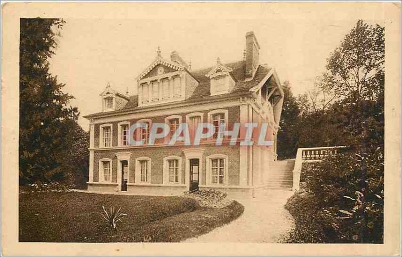 Old Postcard The Baissonnets Facade and Terrace