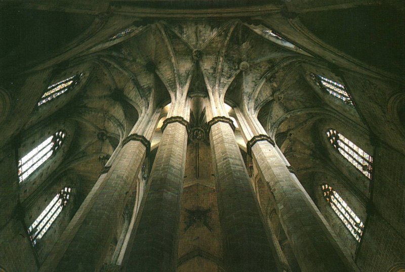 Basilica de Santa Maria del Mar,Barcelona,Spain