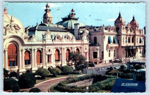 RPPC Reflets de La Cote D'azur Monte Carlo Le Casino 1958 Postcard