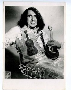 221635 Singer ukulele player Tiny Tim photo by Kriegsmann RPPC