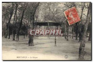 Old Postcard Montargis Kiosk