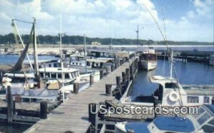 Charter Boats, Municipal Pier in Gulfport, Mississippi