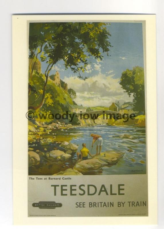 ad3003 - BR - The Eden Valley, Westmorland near Appleby   - Postcard