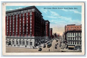 1926 Lower Monroe Avenue Grand Rapids Michigan MI Vintage Posted Postcard 