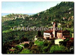 Postcard Old Colors and Light of France The French Riviera miracle of nature ...