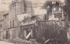 Military Verdun Guerre 1914-18 L'Hotel du Coq Hardi After The Bombardment