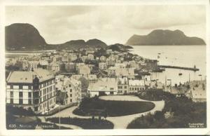 norway norge, AALESUND, Partial View, Harbour Lighthouse ...