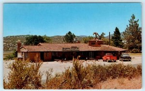 AGUANGA, California CA ~ BERGMAN MUSEUM ca 1950s Riverside County Postcard