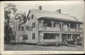 Penacook New Hampshire NH  Bonney Tavern Restaurant c1900s-20s Postcard