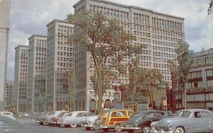 General Motors Building Largest Office Building - Detroit, Michigan MI