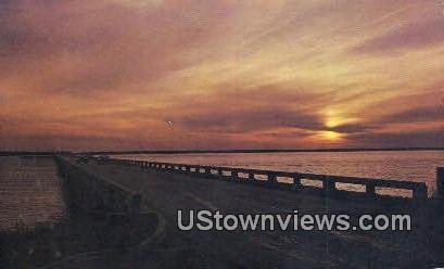 Sunset on the Broad River - Beaufort County, South Carolina SC  