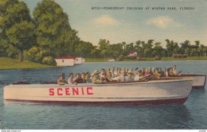 WINTER PARK , Florida , 1930-40s ; Powerboat Cruising