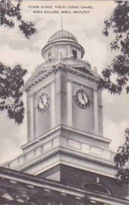 Kentucky Berea Tower Clock Phelps Stokes Chapel Berea College Artvue