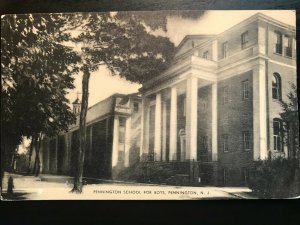 Vintage Postcard 1941 Pennington School for Boys Pennington New Jersey