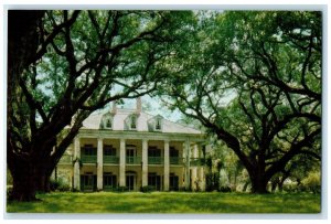 c1950's Oak Alley Plantation On Old River Road New Orleans Louisiana LA Postcard