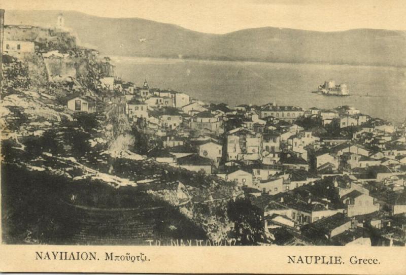 greece, NAUPLIE NAFPLION, Panorama (1920s) I