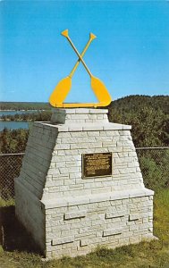 Canoe Racing Association Memorial Monument  Oscoda MI 