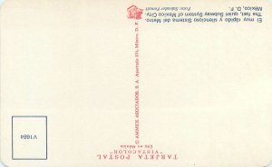 Mexico Postcard Mexico city Metro