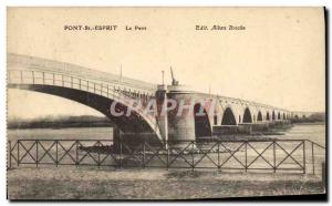 Postcard Old Bridge Pont St Esprit