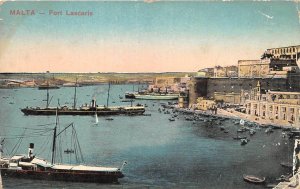 Lot 25 malta fort lascaris ship