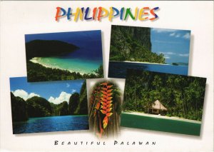 PC PHILIPPINES, BEAUTIFUL PALAWAN, Modern Postcard (B40287)