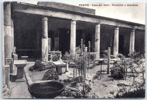 M-57356 Peristilio e Giardino Casa dei Vetti Pompei Italy