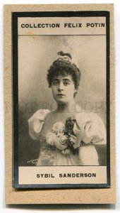 274482 Sibyl SANDERSON American OPERA SINGER Vintage PHOTO