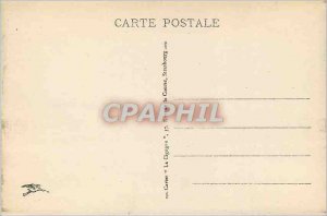 Old Postcard linen cemetery french Army