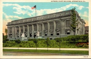 Illinois Springfield Supreme Court Building Curteich