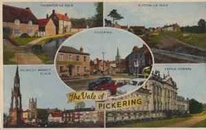 The Vale Of Pickering Castle Howard Hutton Le Hole Helmsley Market Postcard