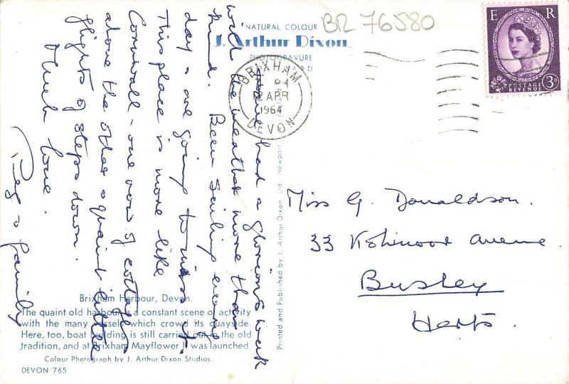 BR76580 brixham harbour ship bateaux devon   uk