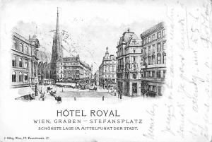 BG19237 hotel royal wien graben stefansplatz austria