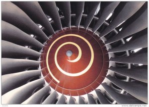Jet Engine , Lufthansa Airplane , 70-90s