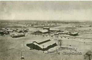 Military, VA, Camp Lee, Virginia, View Towards Base Hospital, Thompson