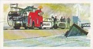 Brook Bond Tea Vintage Trade Card Police File 1977 No 35 Cold Courage