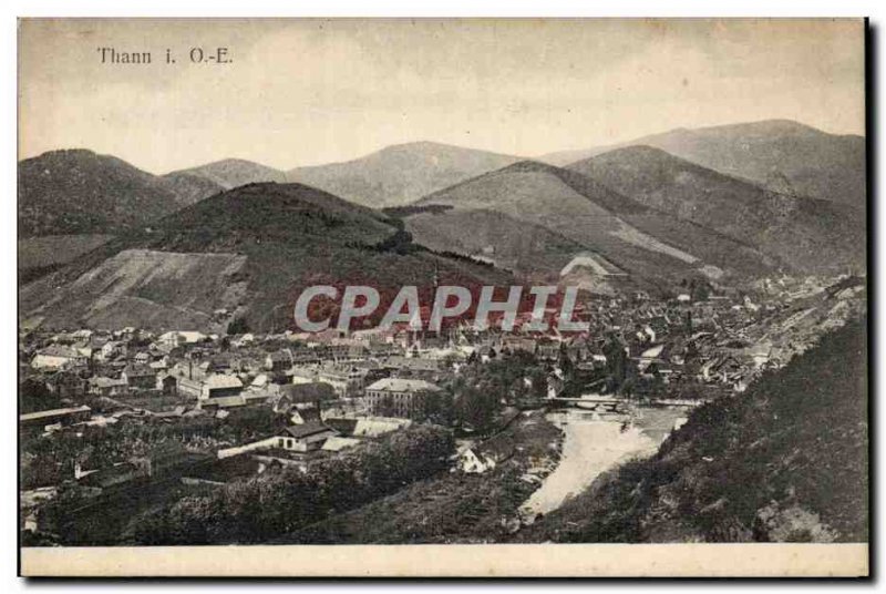 Thann - Vue Generale - Old Postcard