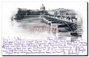 Old Postcard The Paris Institute of Arts and Pont