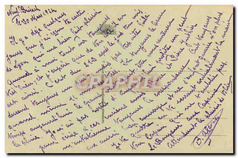 Old Postcard Colmar the Seminary