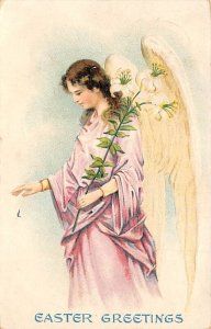 Easter Greetings Angels 1908 