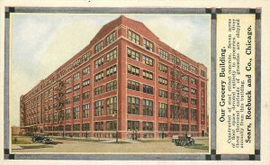 Postcard Illinois Chicago C-1910 Sears Advertising autos occupation 23-5361