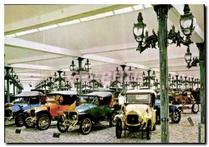 Modern Postcard Part of the room the first automobile plane Zebre