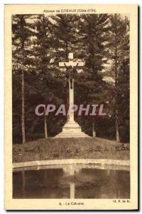 Postcard Abbey Cistercian Calvary