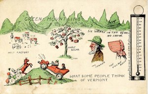 VT - What Some People Think of Vermont © 1908, C.H.Clark, St Johnsbury)